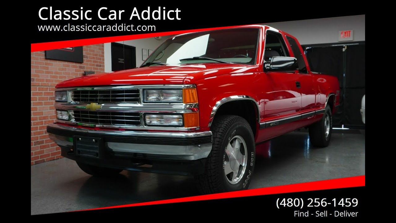 Test Drive 1997 Chevrolet C/K 1500 4X4 Series SOLD Classic Car Addict