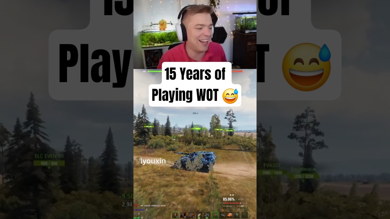 😂 15 лет игры в WoT, и он ВСЕ ЕЩЕ делает ЭТО&hellip; #wot