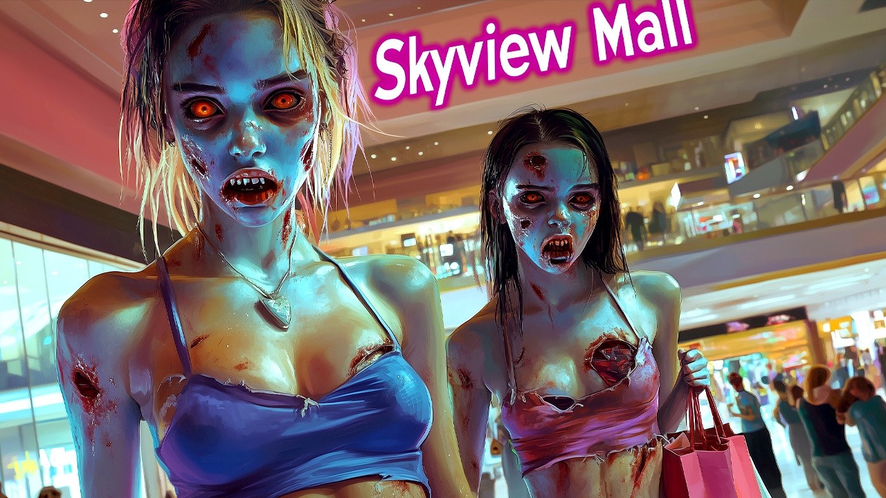 HALLOWEEN SKYVIEW MALL ZOMBIES (Call of Duty Zombies)