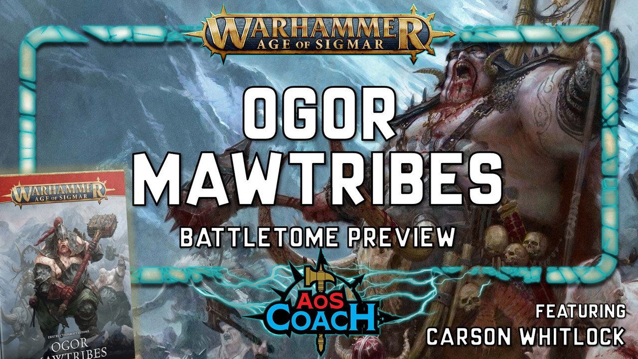 Ogor Mawtribes Battletome Preview | AoS 4e