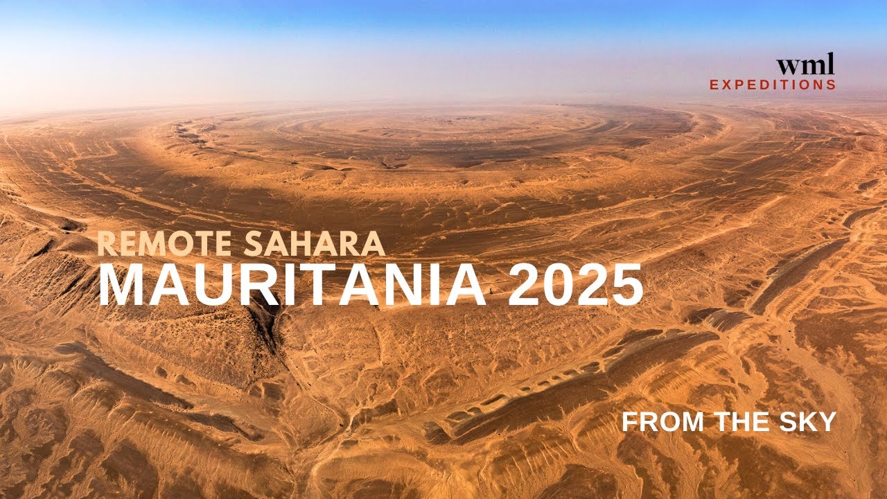 Remote Sahara: Exploring Mauritania's Desert From the Sky | 2025
