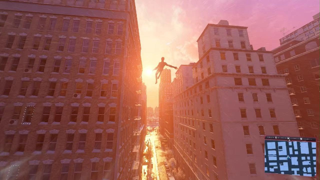 Marvel's Spider-Man: Miles Morales Free Roam with Classic Suit