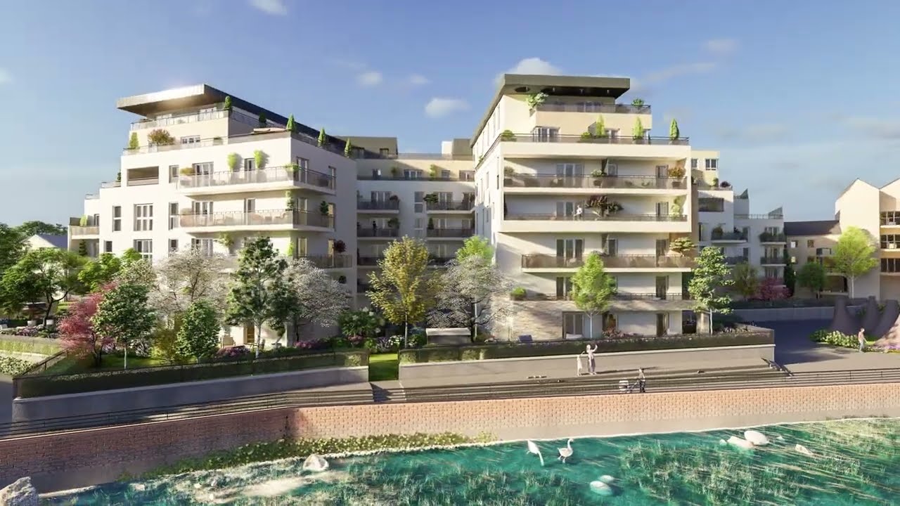 [77 SAVIGNY-LE-TEMPLE] Vue Lac