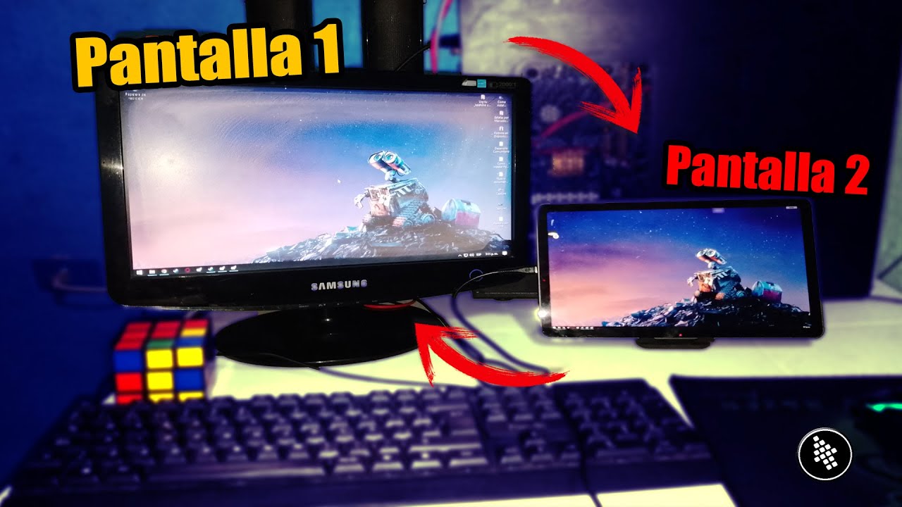 Usa tu Telefono/Tablet como SEGUNDA Pantalla o Monitor con USB