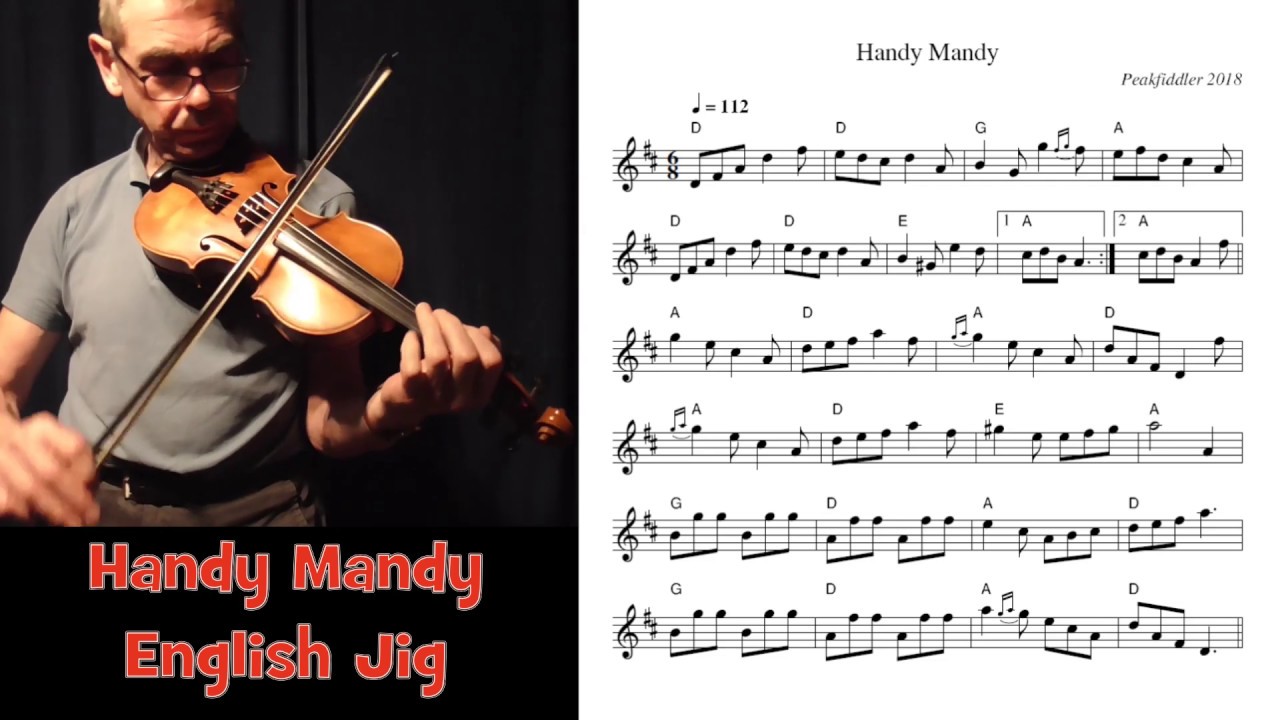 English Dancing Jig - Handy Mandy