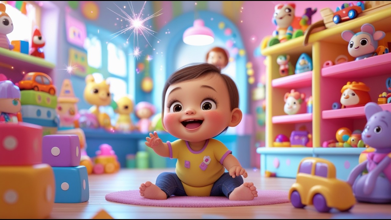 Baby’s Toy Store Exploration 🧸🧩 | Learn Toys & Colors for Kids | Fun Preschool Learning