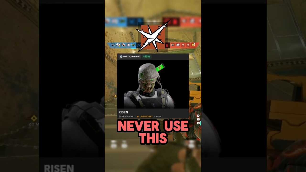 NEVER USE This Headgear #rainbowsixsiege #r6 #r6siege