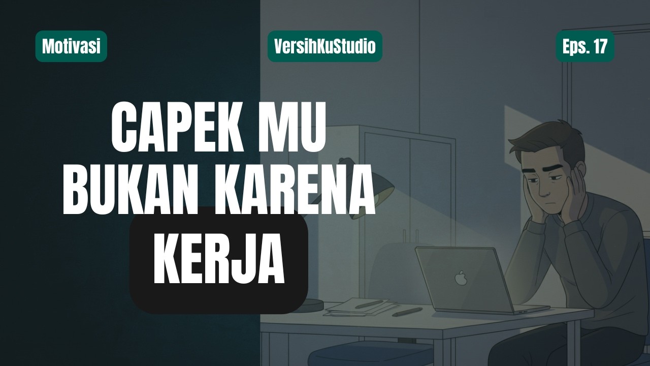Lu Capek Bukan Karena Banyak Kerja, Tapi Karena Ini