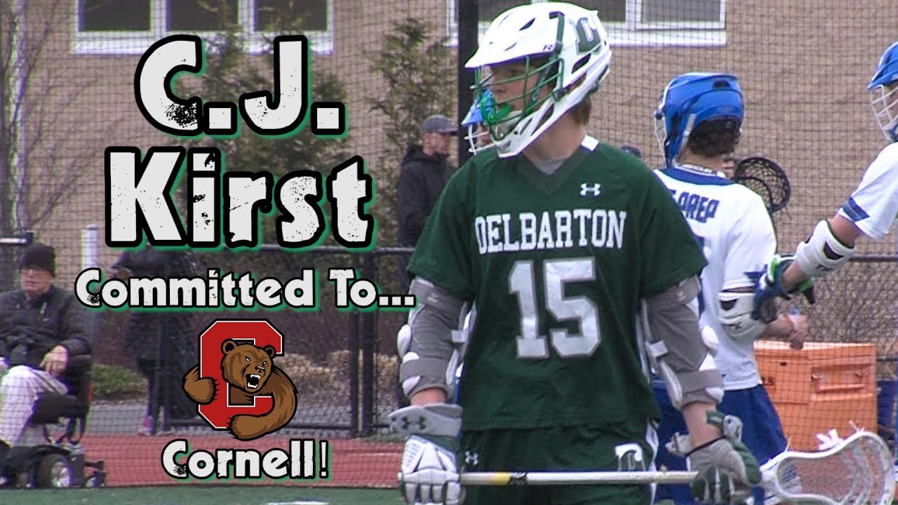 C.J. Kirst | Delbarton (N.J.) Attack | Cornell 2020 Commit | 66 Goals as Junior!