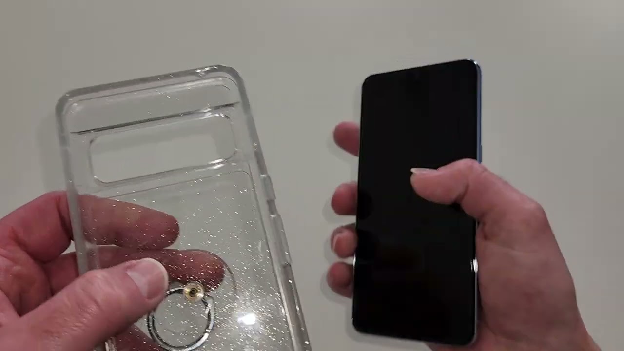 OtterBox Google Pixel 8 Pro Symmetry Series Clear Case Review - STARDUST Clear/Glitter