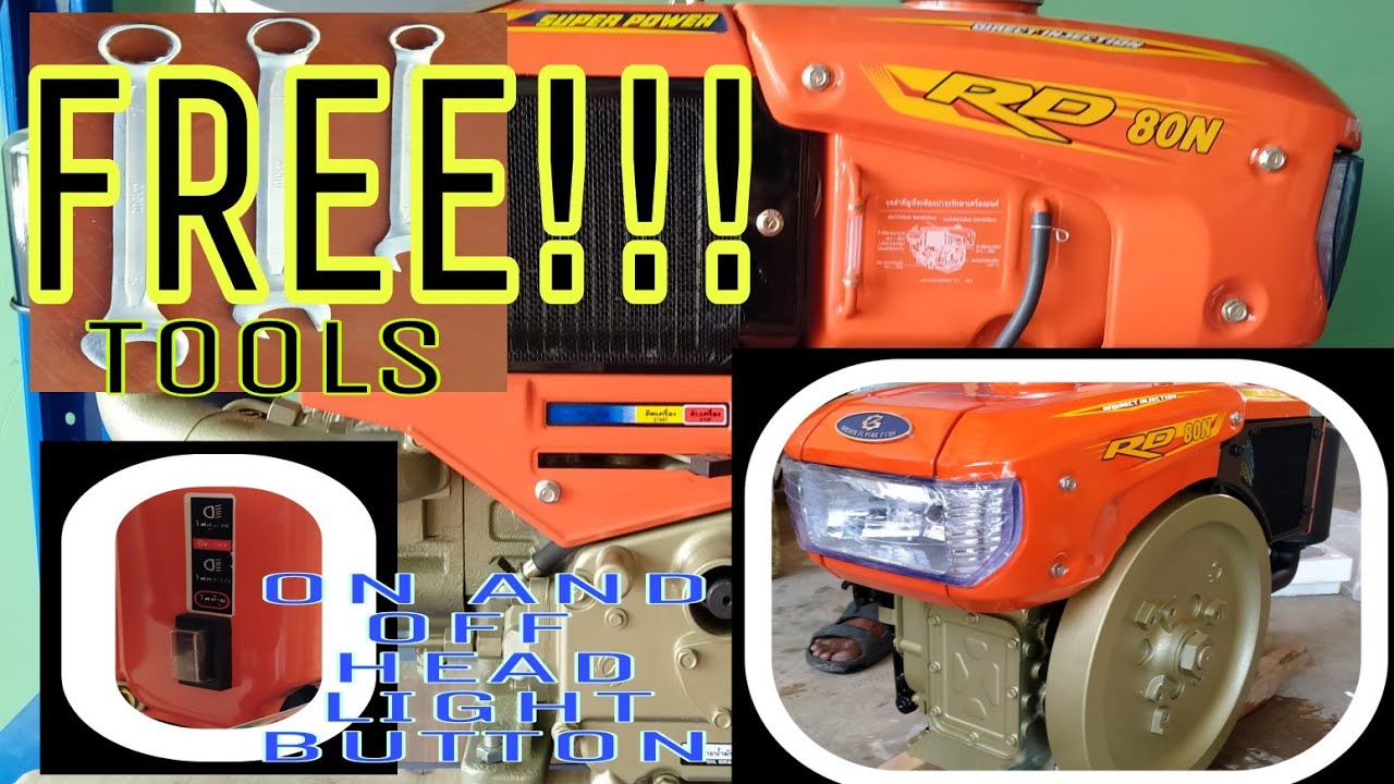 RD80 Double Balancer Single Piston UNBOXING and Engine Testing.