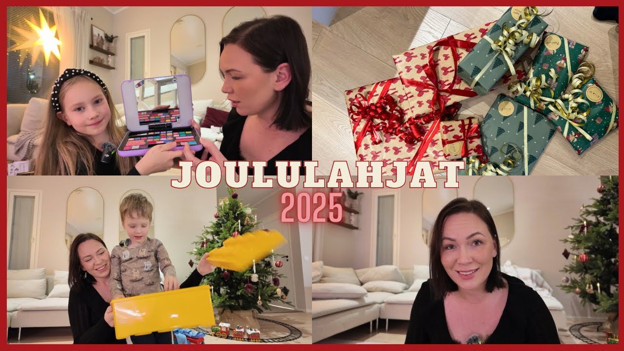 Koko perheen joululahjojen esittely❤️🎁