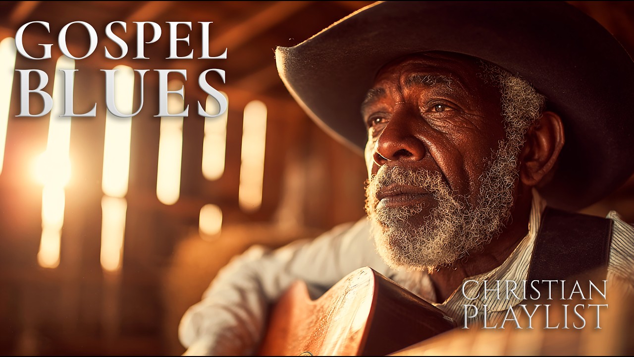 🎸 Sunset Gospel Blues | Христианский акустический плейлист поклонения (2 часа, 4K)