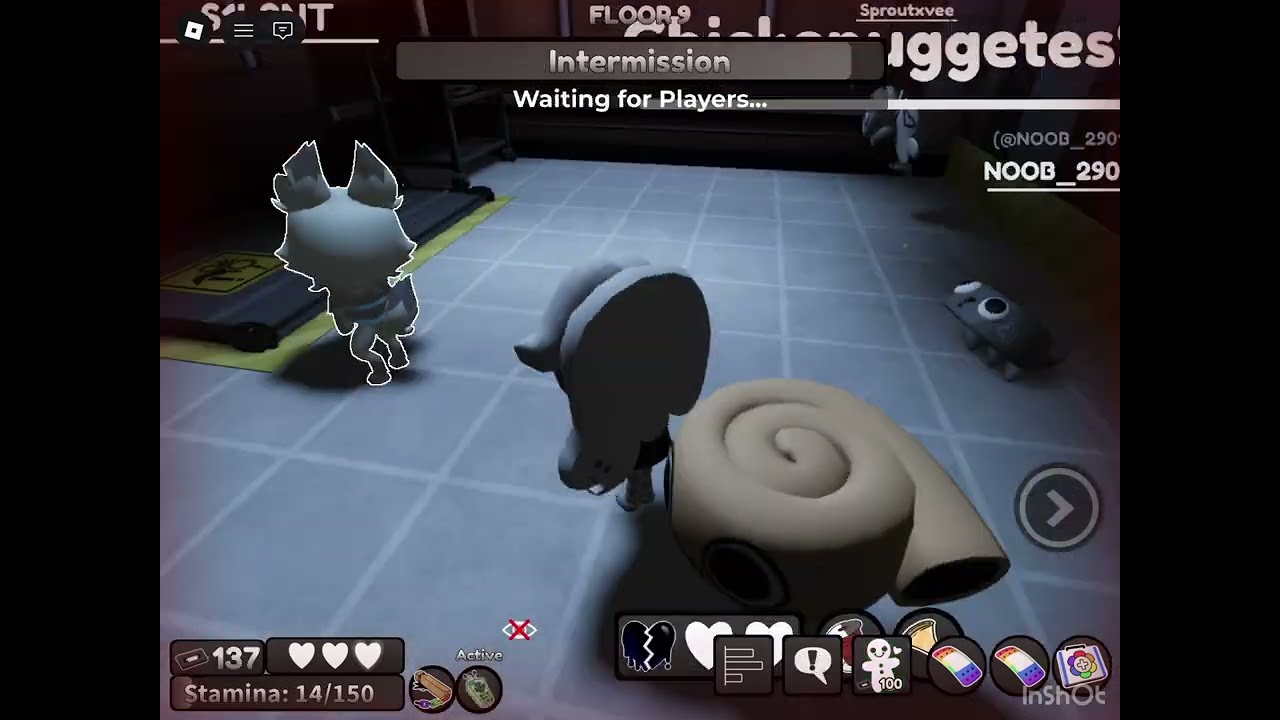 Playing as ginger