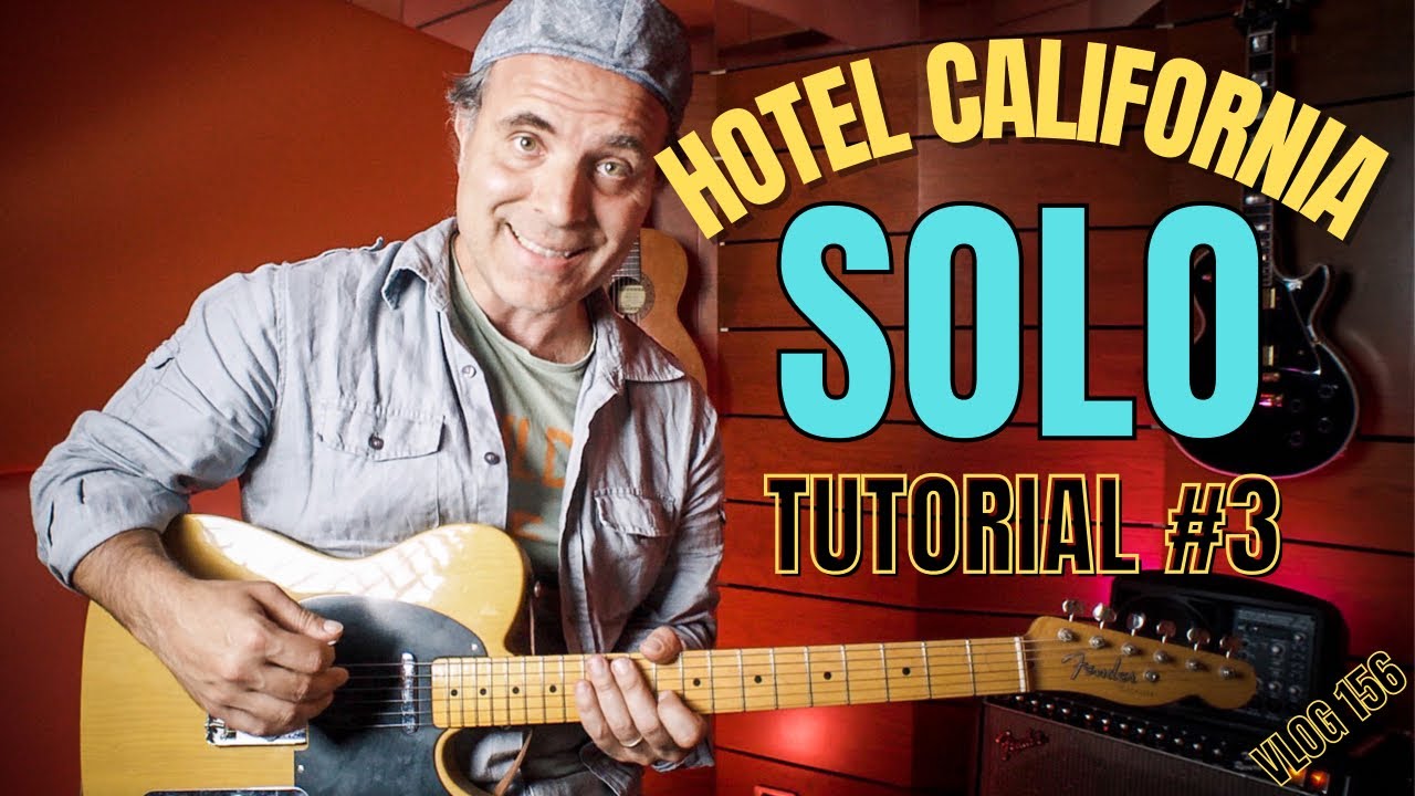 Come suonare HOTEL CALIFORNIA Tutorial ASSOLO di Chitarra Completo Parte 3