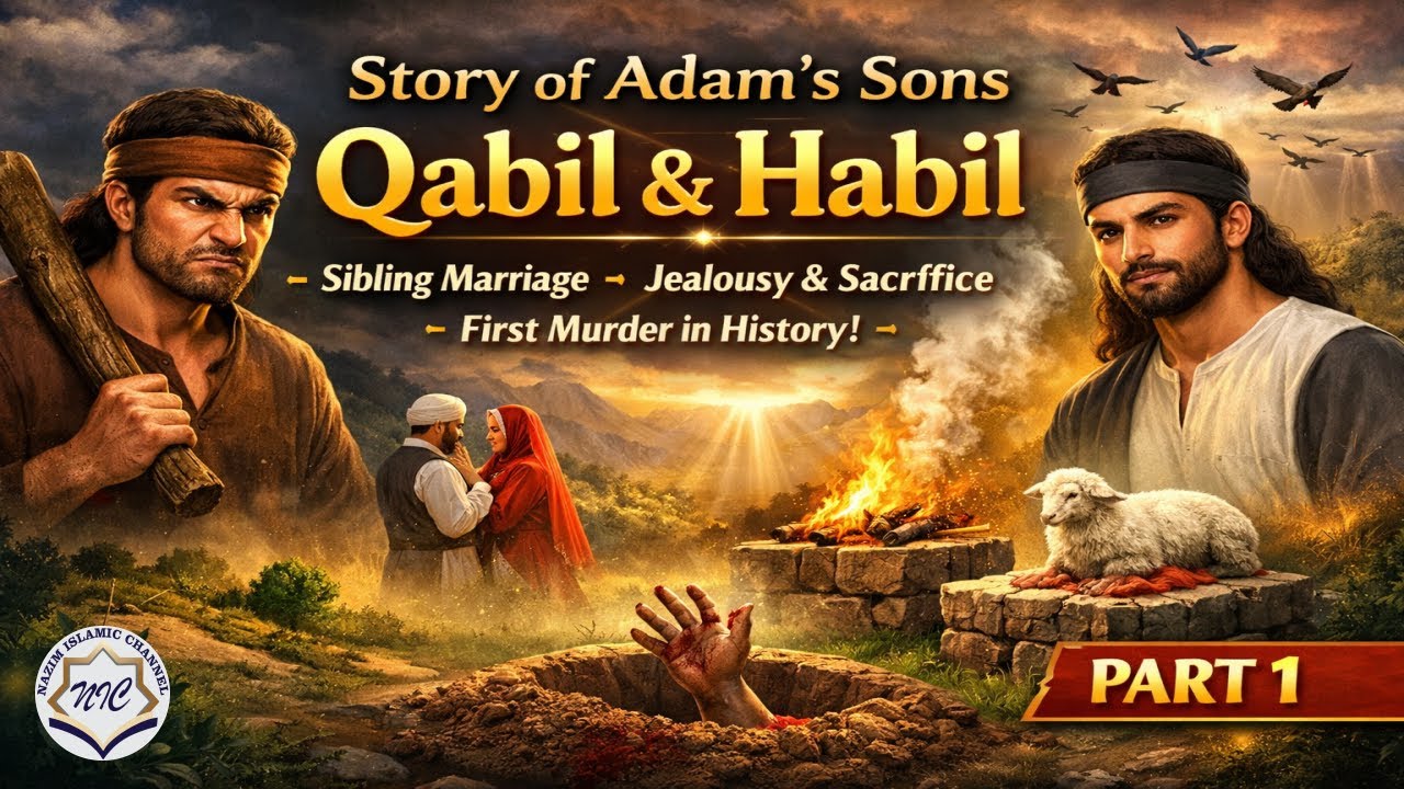 قصہ اولادِ آدمؑ | قابیل اور ہابیل کا مکمل واقعہ | Adam A.S Sons Story | Part 1