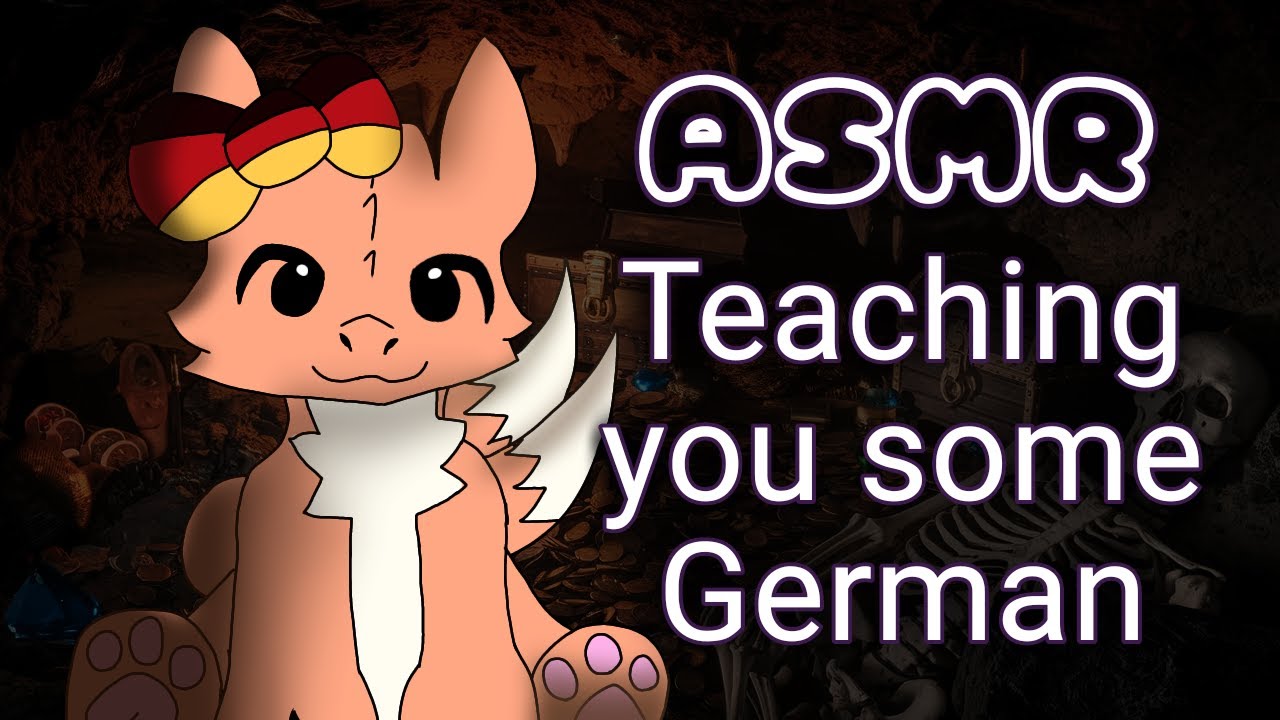 Furry ASMR Dragon teaches you German [m4m, praise, good boy] :3