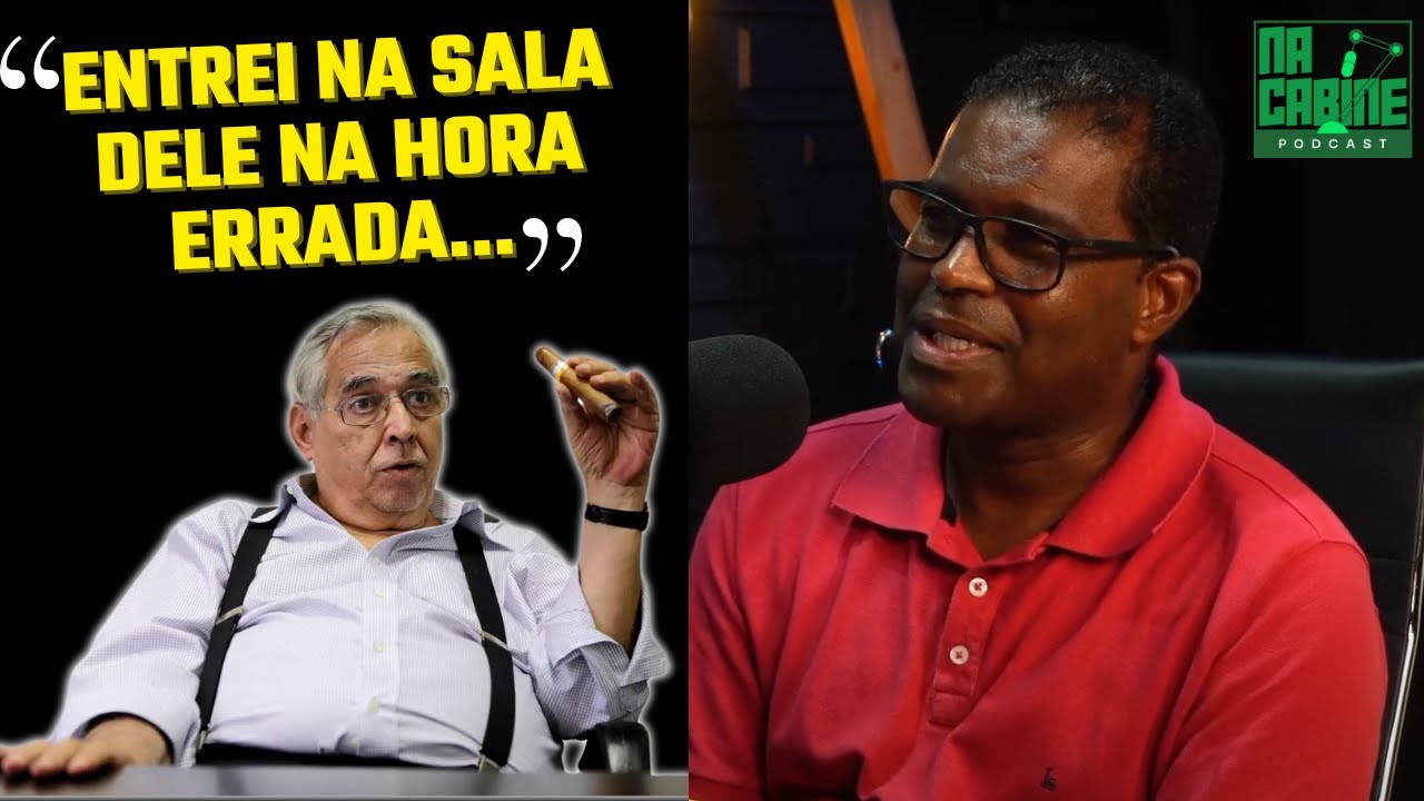 AME OU ODEIE? CÁSSIO DEMONSTRA CARINHO POR EURICO MIRANDA, MAS LEMBRA SITUAÇÕES COMPLICADAS...