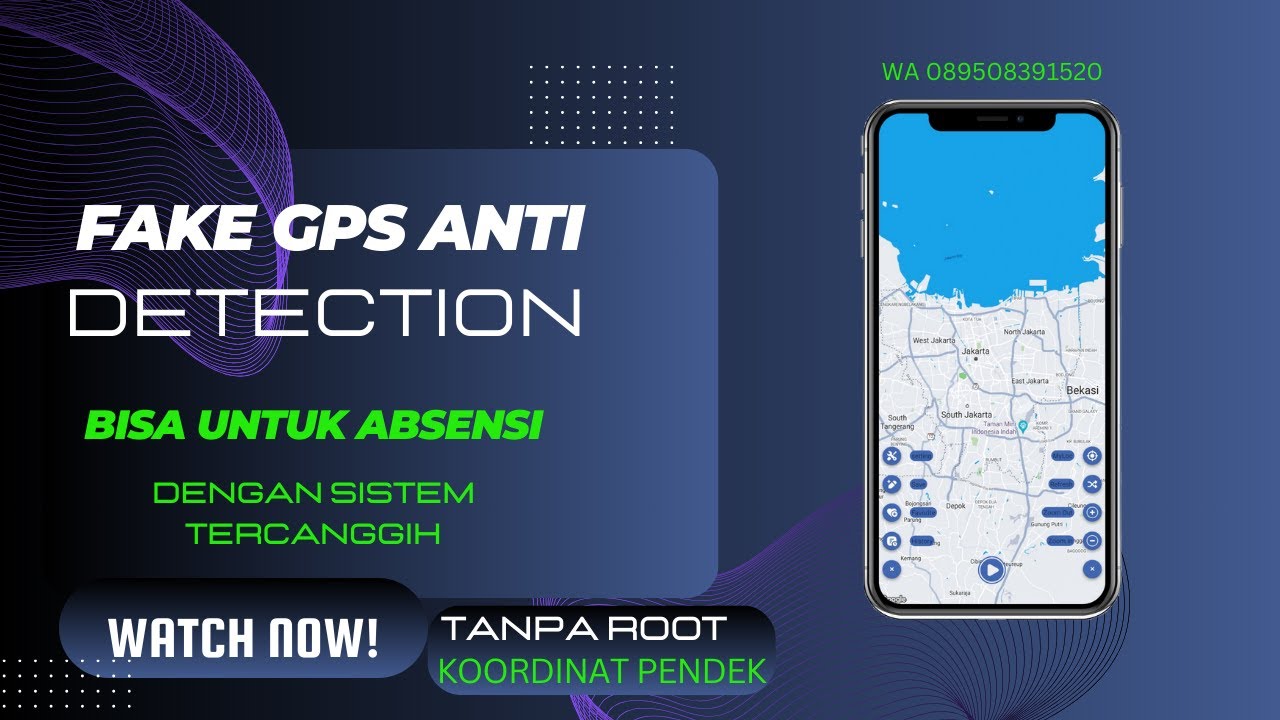 FAKE GPS ANTI DETEKSI TERCANGGIH | CARA AMAN MENGGUNAKAN FAKE GPS UTK ABSEN ONLINE TANPA TERDETEKSI