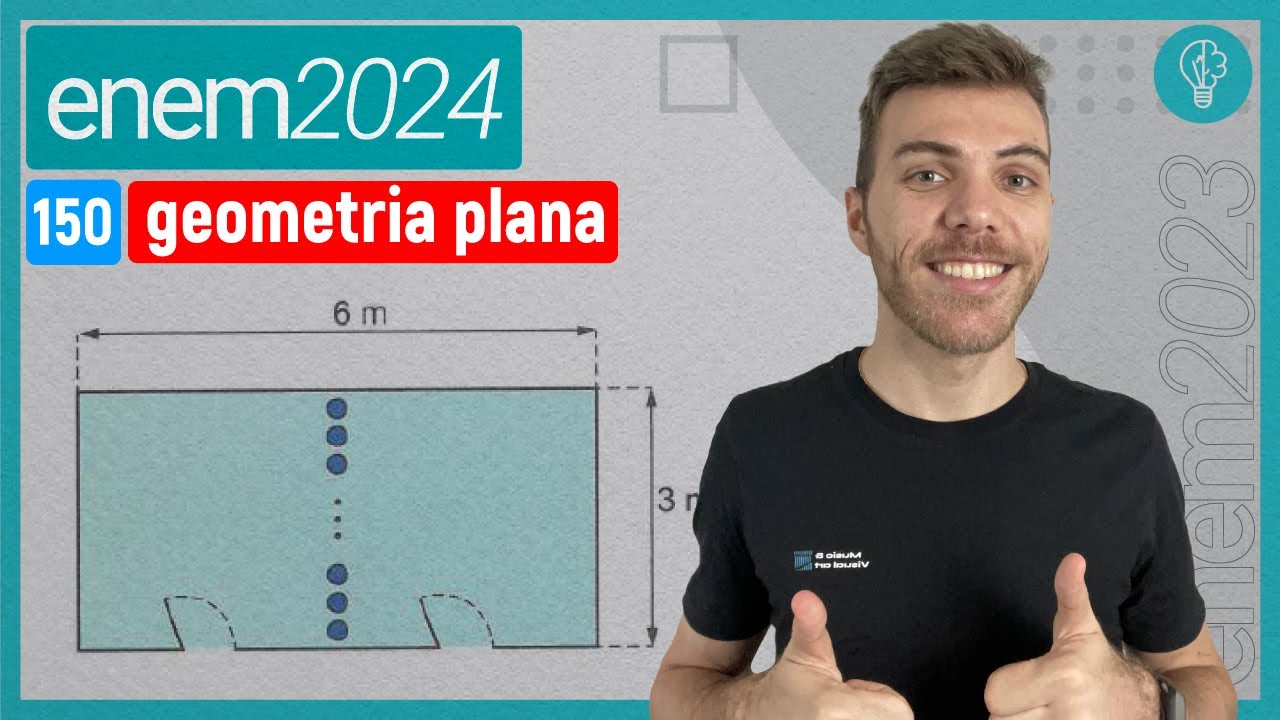 Uma sala com piso no formato  retangular, com lados de medidas 3 m e 6 m, será - GEOMETRIA PLANA