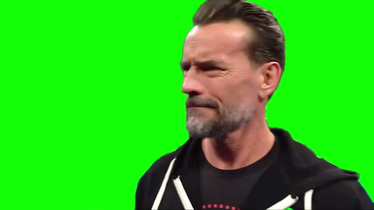 CM Punk gets interrupted by Logan Paul green screen