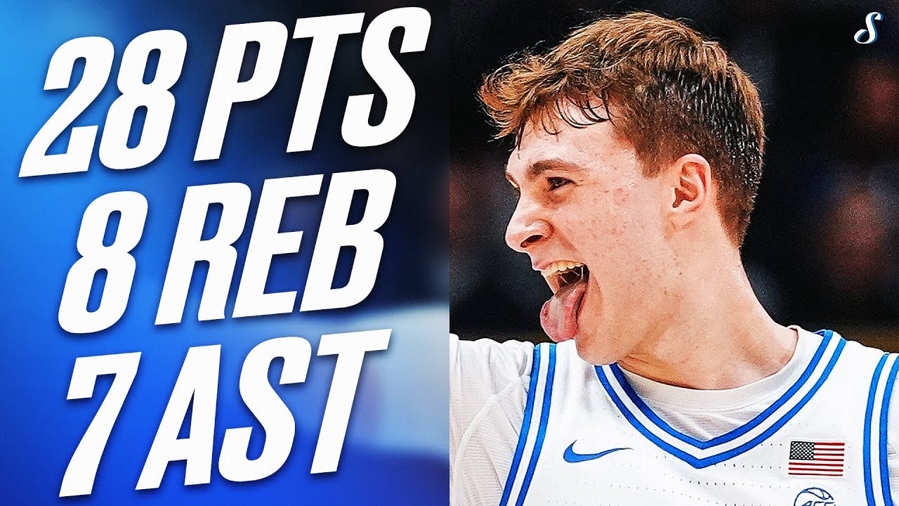 Cooper Flagg Puts On A Show In Duke's Home Finale | 28 PTS, 8 REB, 7 AST & 2 BLK | 3.3.2025
