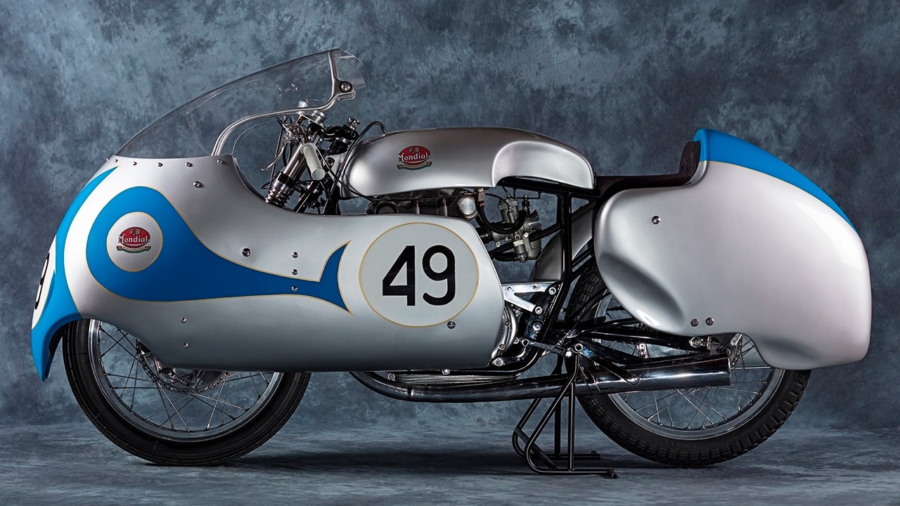 🏍️ 1956 Mondial 250 Bialbero: The Last Legendary Four-Valve Single Racer