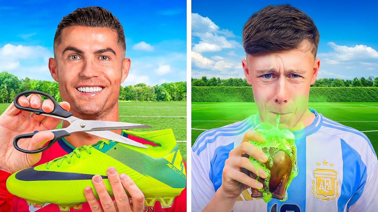 I Tested Ronaldo vs Messi Life Hacks