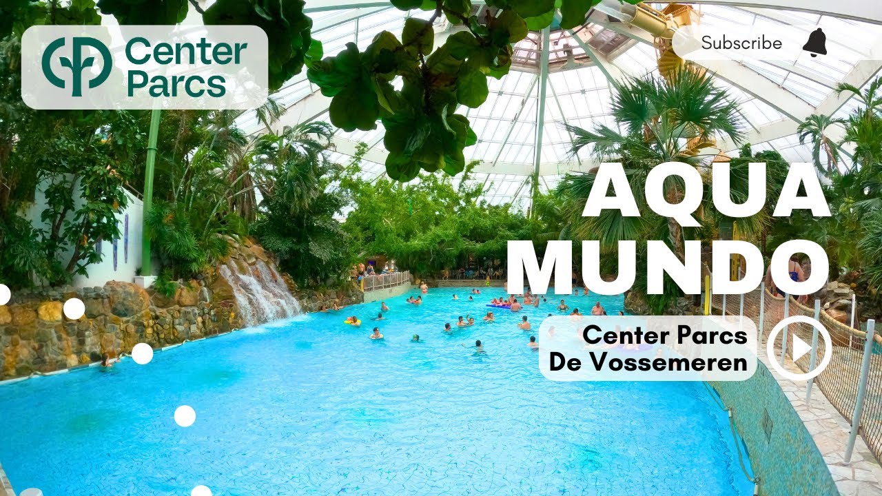 Fantastische Aqua Mundo van Center Parcs De Vossemeren