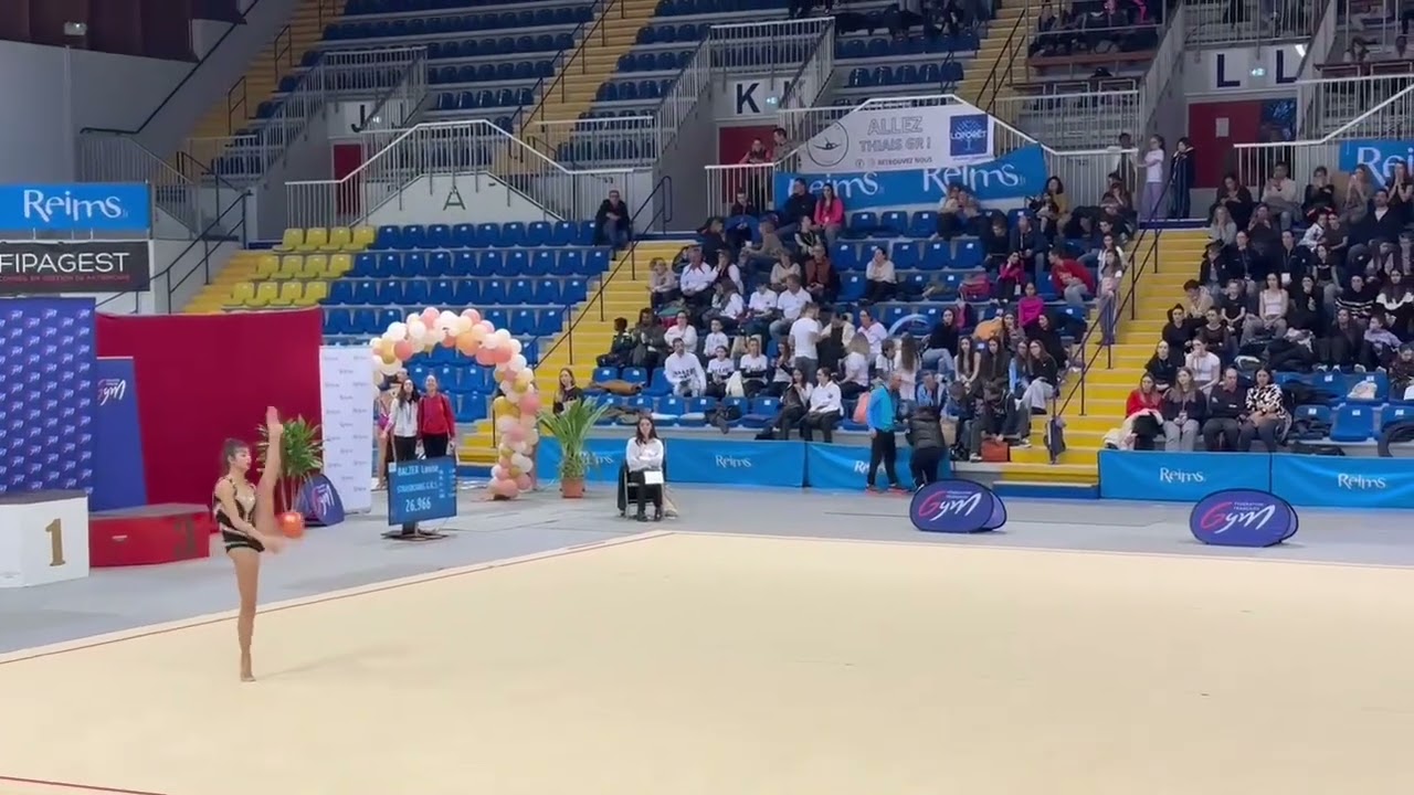 Jade Lan Yan Shun Heitz ballon 2024/25. Championnat de France à Reims.
