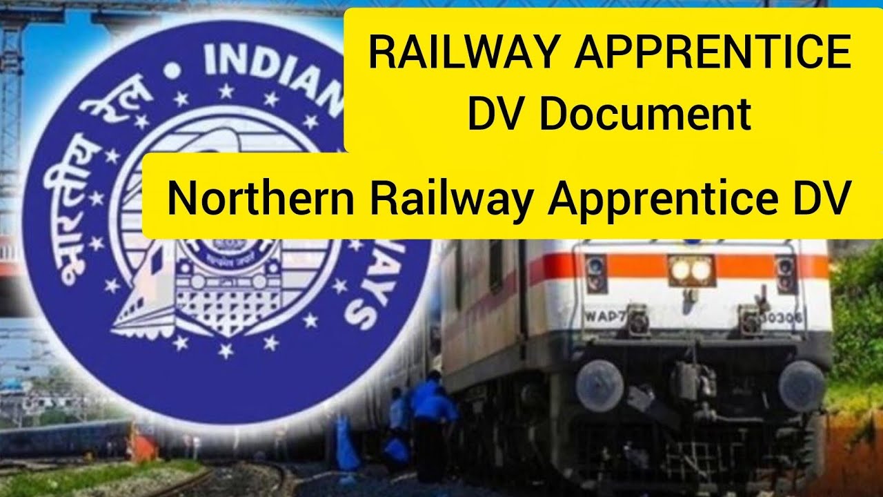 Northern Railway Apprentice Document verification || Important Documents || #railway 