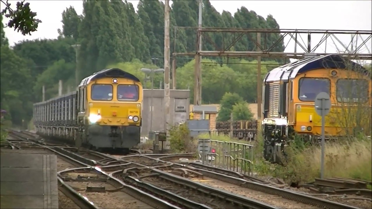 Trains at Hoo Junction Yard 26/7/17