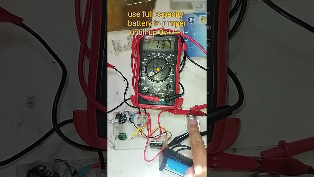 cara baik pulih battery Li-ion mati 100%