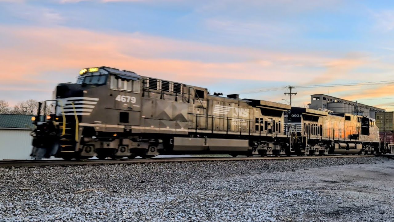 Norfolk Southern 278 EB Dayton District MP 197 Fairborn, Ohio 1-5-2026 