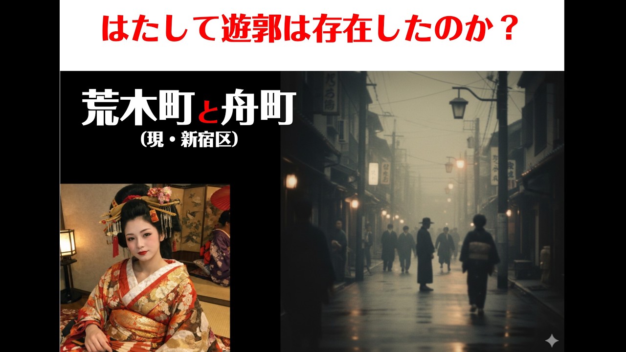 荒木町と舟町に遊廓は存在したのか■車力門通りと杉大門通り（再修正版）