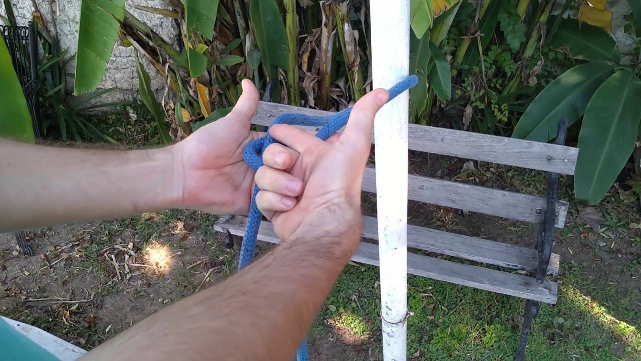 Cómo hacer un As de guía rápido? - How to make a fast bowline?