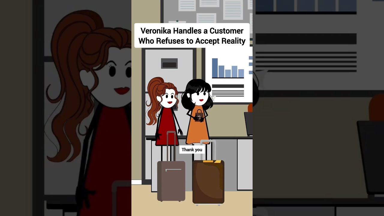 OkHow Miss Veronika Handles Difficult Corporate Situations #corporate #animation