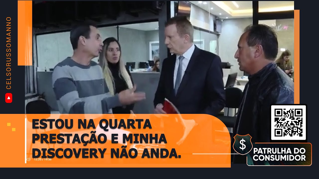 ESTOU NA QUARTA PRESTAÇÃO E MINHA DISCOVERY NÃO ANDA.