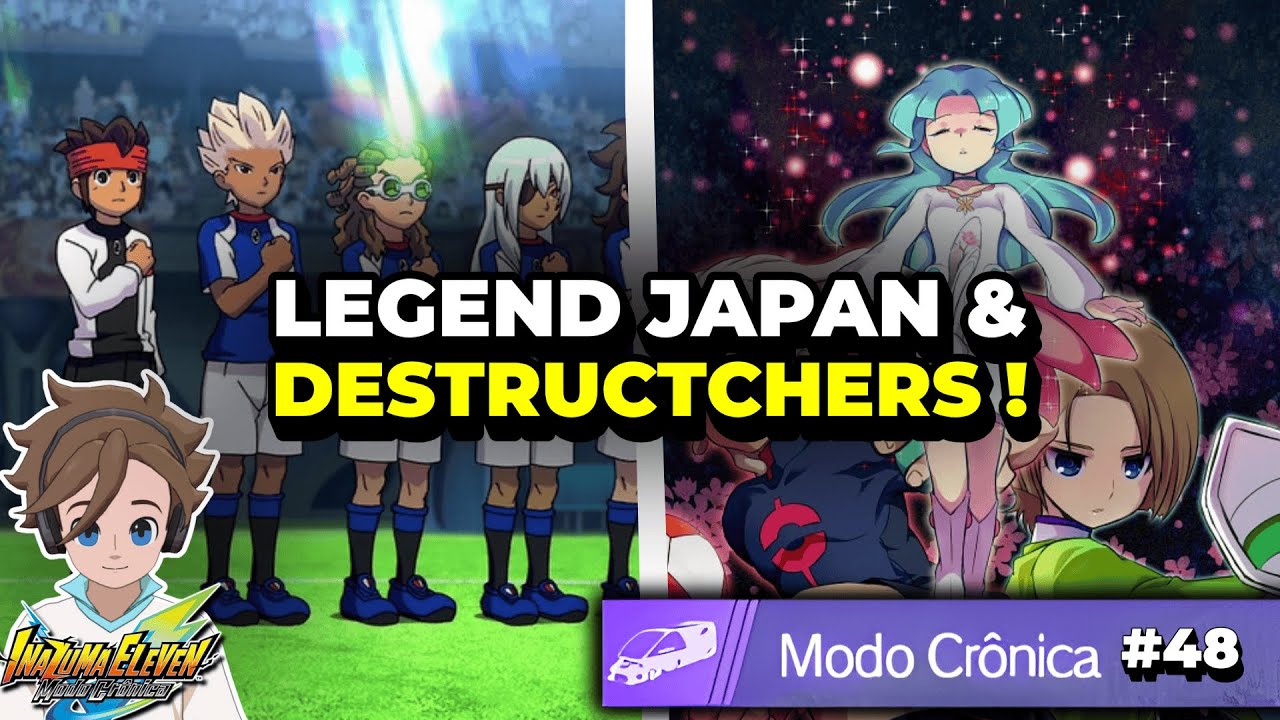 LEGEND JAPAN E O CROSSOVER INSANO 😱| Inazuma Eleven Victory Road
