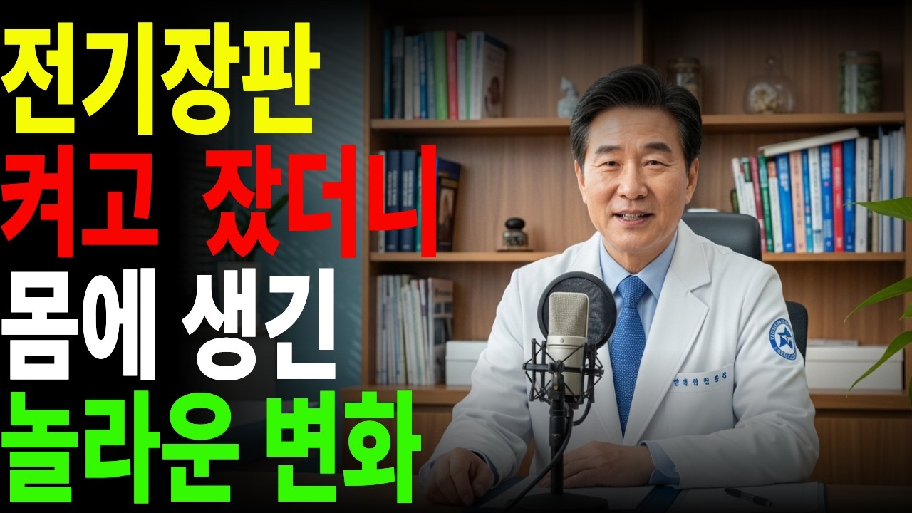 전기장판 켜고 주무신다면 60대 이후 혈관이 보내는 신호를 놓치지 마세요|노후건강 | 오디오북