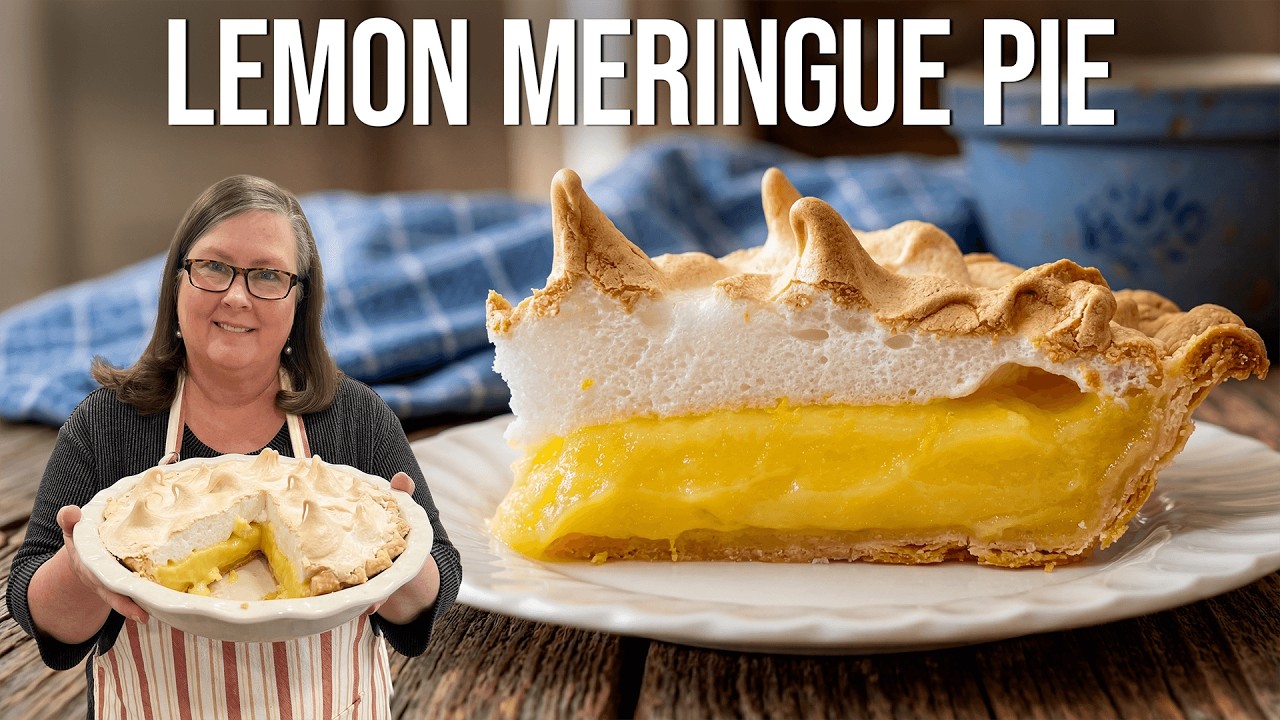 Homemade Lemon Meringue Pie — The Perfect Spring Dessert!