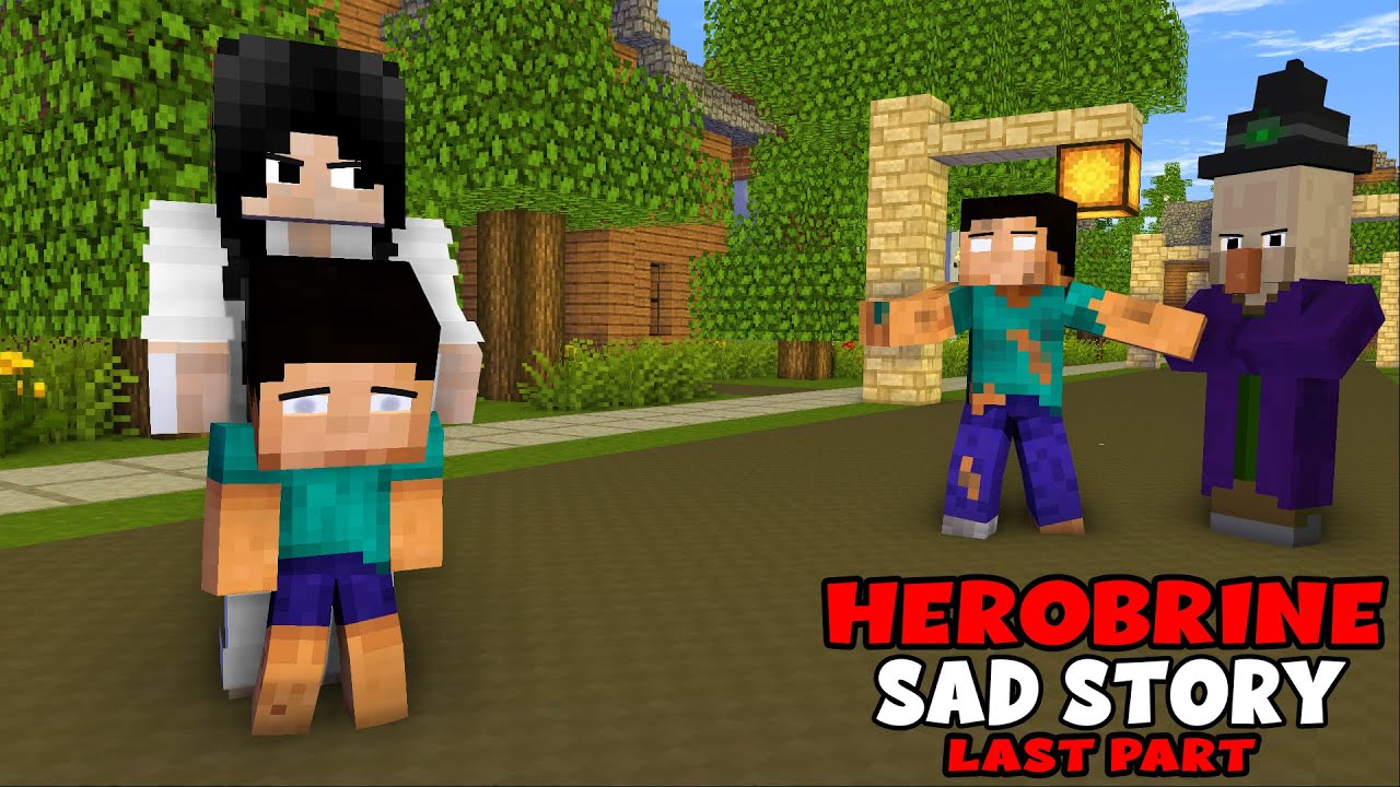 HEROBRINE FAMLY WAS LOST (LAST PART) SAD STORY - MINECRAFT ANIMATION
