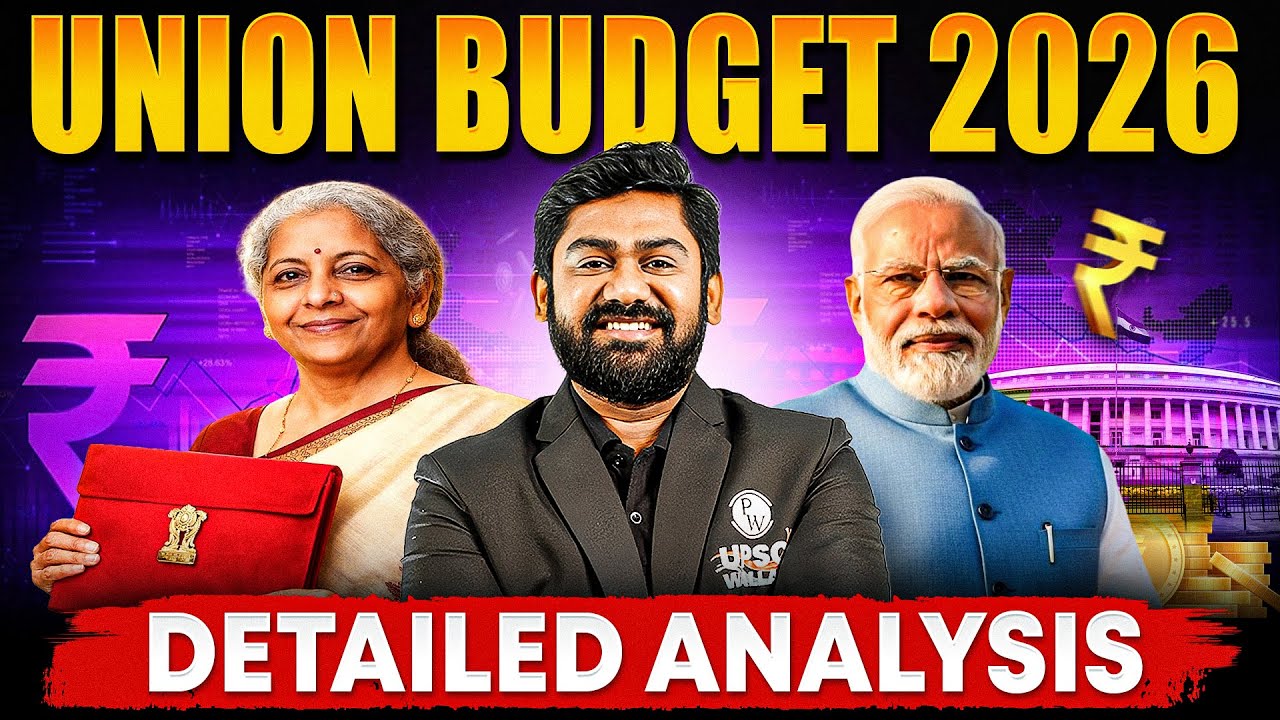 Budget 2026 | Union Budget 2026-27 Complete Analysis by Aasim Sir | Budget 2026 Live