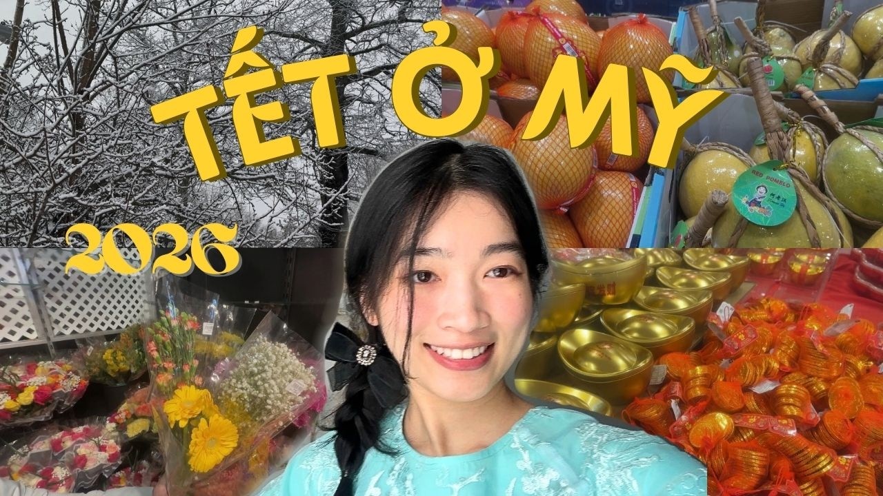 Nhật kí đón Tết 2026 ở Mỹ 🎇🎆 (Valentine's day, đi chợ, cúng 29 Tết...)