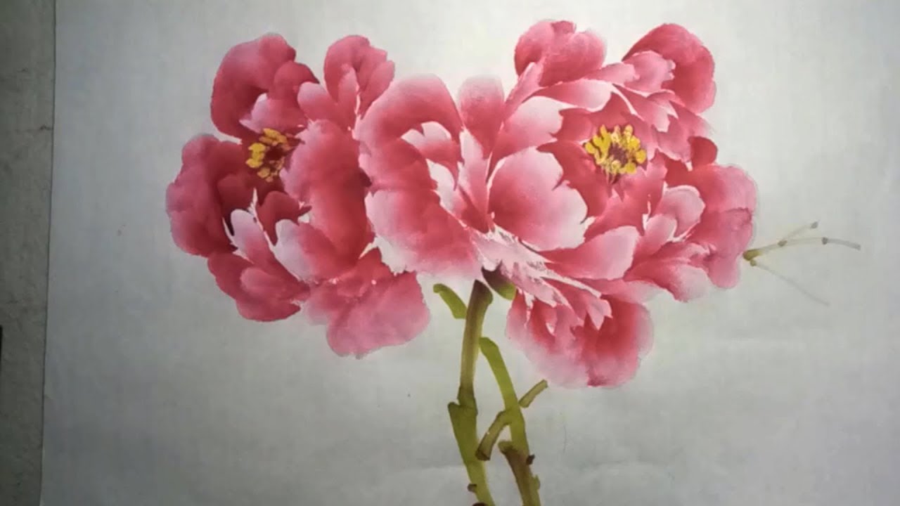 Китайская кисть пион