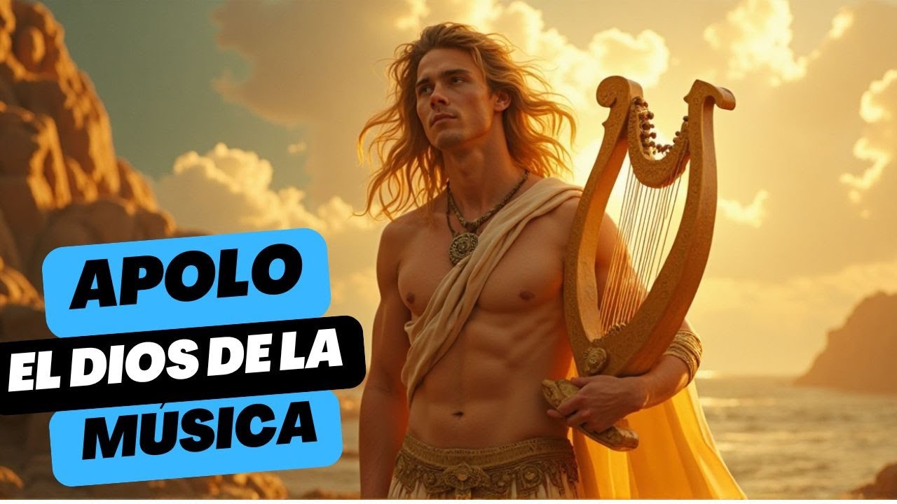 APOLO el dios griego de la música, luz, poesía, profecía, belleza y curación ✔️