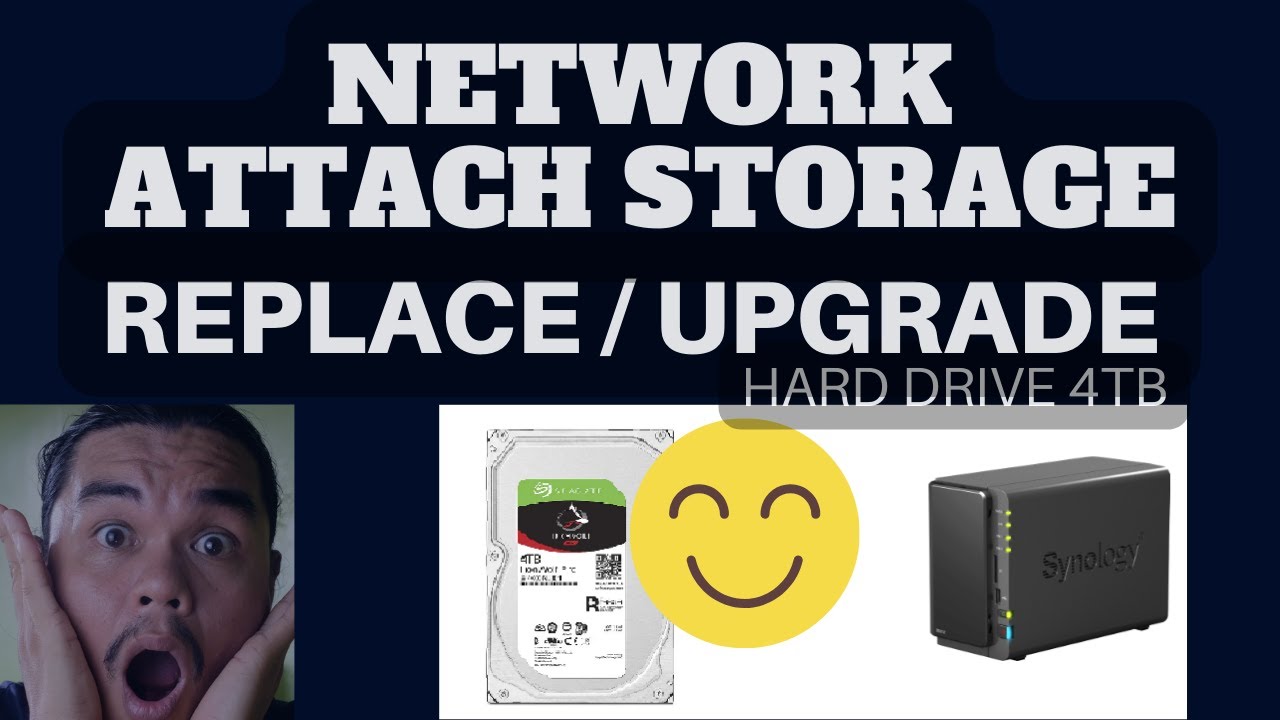 NAS Synology Disk Station DS212 Drive Upgrade