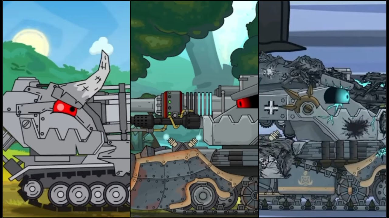 Evolution of Waffentrager in Cartoon Tank
