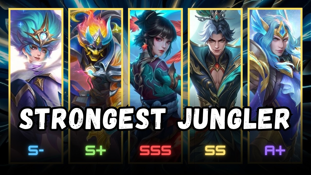Top 10 Strongest SOLO CARRY Junglers to Push Rank in MLBB