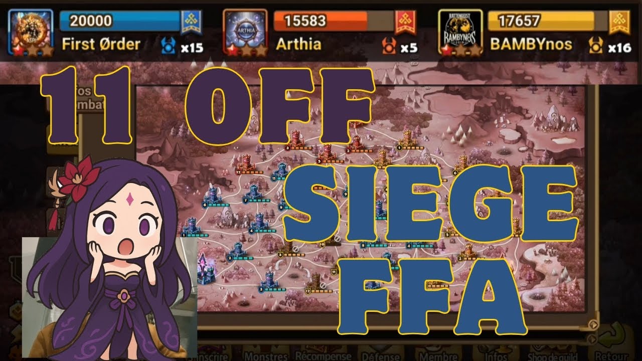 Lushen ce sacré trolleur !! Siege (Summoners war)